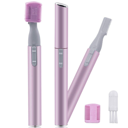 Practical Electric Face Eyebrow Scissors Hair Trimmer Mini Portable Women Body Shaver Remover Blade Razor Epilator