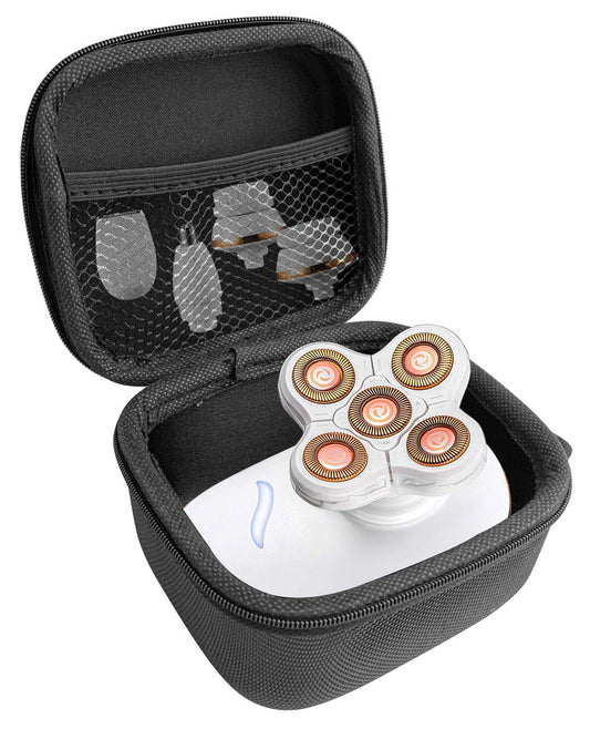 Hard Case Compatible for CLEVER BRIGHT Electric Shaver Women's 5 in 1 Painless Razor